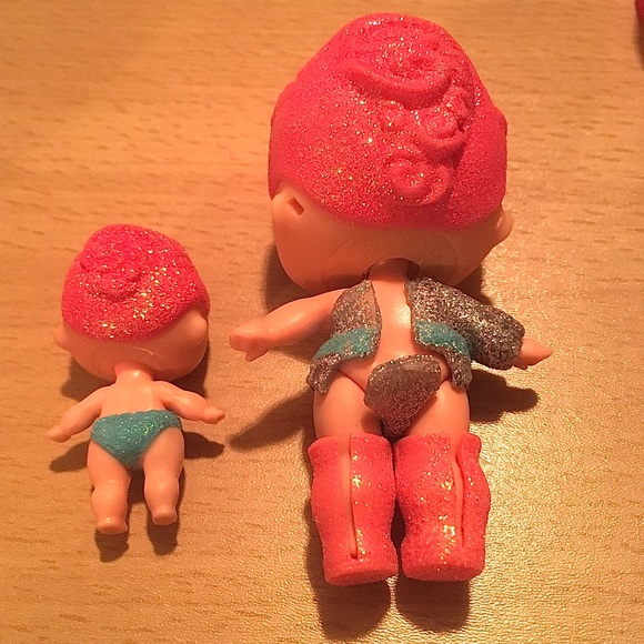 Original Glitter StarDust & Lil Stardust Ultra Rare LOL Surprise doll w/ extras - Picture 3 of 7